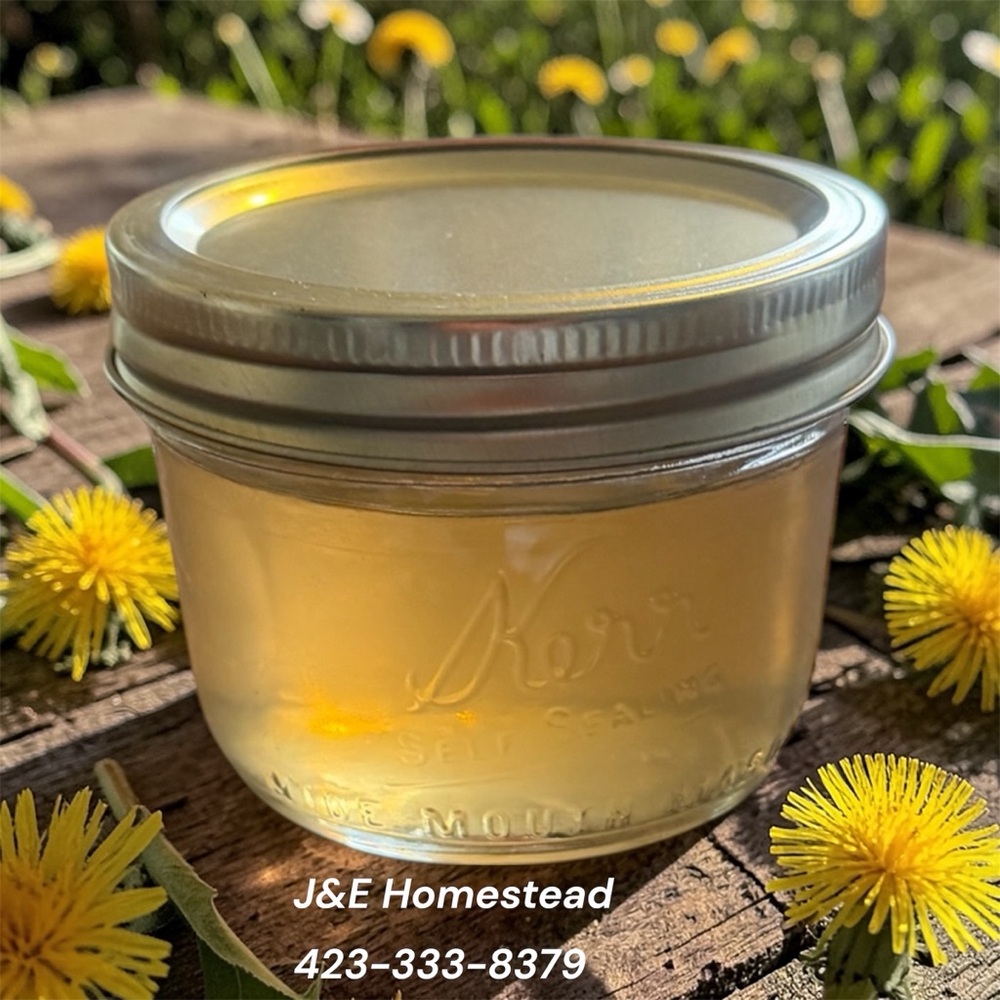 Dandelion jelly 4oz homemade